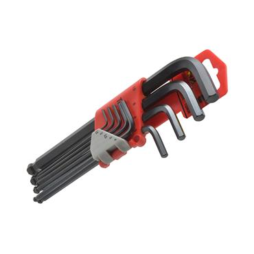 Metric Ball Point Hexagon Key Set, 9 Piece
