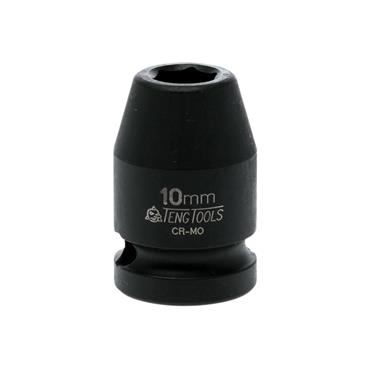 Impact Socket Hexagon 6-Point 1/2in Drive 10mm