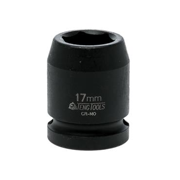 Impact Socket Hexagon 6-Point 1/2in Drive 17mm