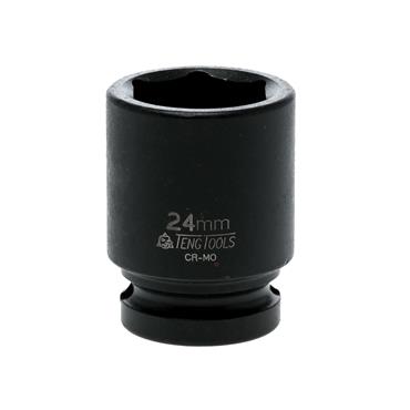 Impact Socket Hexagon 6-Point 1/2in Drive 24mm