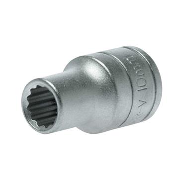 Bi-Hexagon Socket 12-Point 1/2in Drive 10mm
