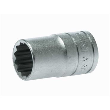 Bi-Hexagon Socket 12-Point 1/2in Drive 15mm