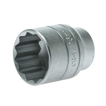 Bi-Hexagon Socket 12-Point 1/2in Drive 18mm