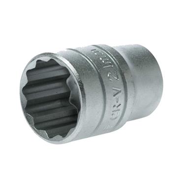 Bi-Hexagon Socket 12-Point 1/2in Drive 21mm