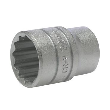 Bi-Hexagon Socket 12-Point 1/2in Drive 22mm
