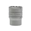 Bi-Hexagon Socket 12-Point 1/2in Drive 22mm