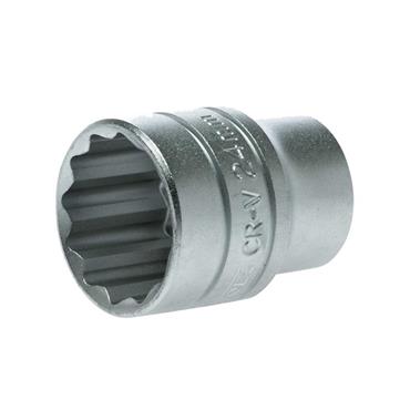 Bi-Hexagon Socket 12-Point 1/2in Drive 24mm