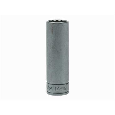 Bi-Hexagon Socket Deep 12-Point 1/2in Drive 17mm