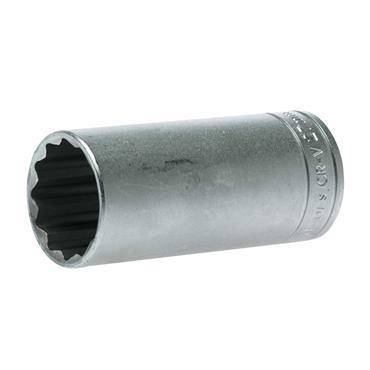 Bi-Hexagon Socket Deep 12-Point 1/2in Drive 27mm