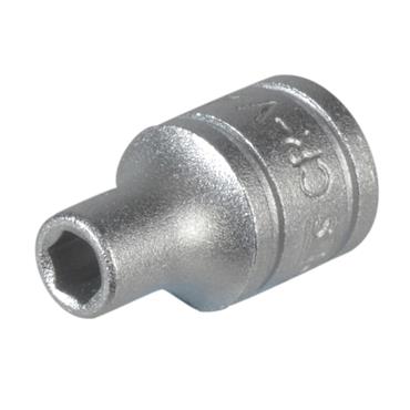 Hexagon Socket 6 Point Regular 1/4in Drive 7mm