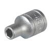 Hexagon Socket 6 Point Regular 1/4in Drive 7mm