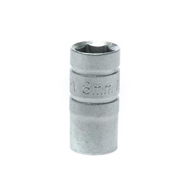 Hexagon Socket 6 Point Regular 1/4in Drive 8mm