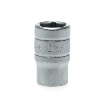 Hexagon Socket 6 Point Regular 1/4in Drive 10mm