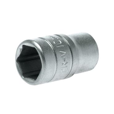 Hexagon Socket 6 Point Regular 1/4in Drive 10mm