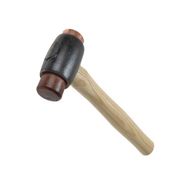 210 Copper / Hide Hammer Size 1 (32mm) 710g