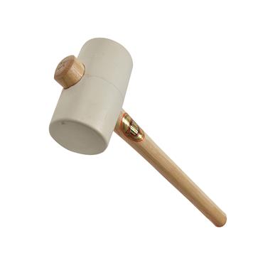 953W White Rubber Mallet 64mm 675g