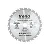 CSB/16524T Craft Pro Thin Kerf Saw Blade 165 x 20mm x 24T