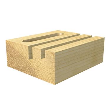 3/75 x 1/2 TCT Two Flute Lockjig Cutter 12.0 x 63mm