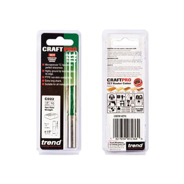 C022 x 1/2 TCT Two Flute Cutter 12.7 x 31.8mm
