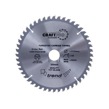 CSB/CC21560 CraftPro Mitre Saw Blade 215 x 30mm x 60T