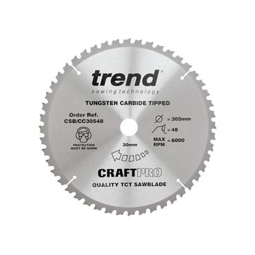 CSB/CC30548 CraftPro Mitre Saw Blade 305 x 30mm x 48T