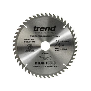 CSB/21048 Craft Pro Saw Blade 210 x 30mm x 48T