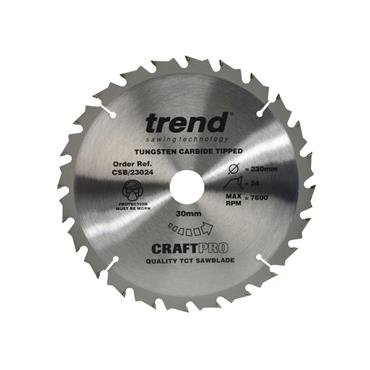 CSB/23024 CraftPro Saw Blade 230 x 30mm x 24T