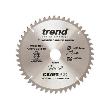 CSB/CC21648 CraftPro Saw Blade 216 x 30mm x 48T