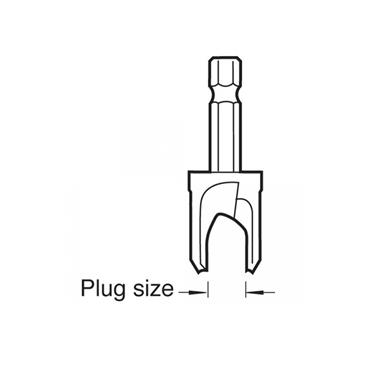 SNAP/PC/38 Plug Cutter 3/8in