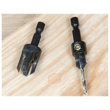 SNAP/PC/A Snappy Countersink & Plug Cutter Set, 4 Piece