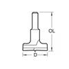 T420/35 x 8mm TCT Hinge Sinking 35mm Diameter