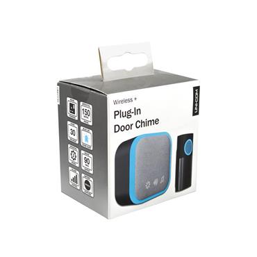 Plug-in Door Chime, Black