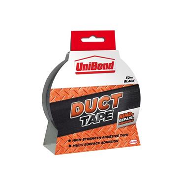 DIY Duct Tape Black 50mm x 50m