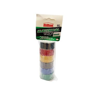 Electrical Tape (6 Colour Pack) 19mm x 3.5m