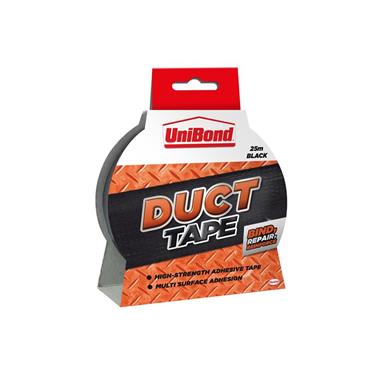 DIY Duct Tape Black 50mm x 25m