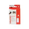 VELCROÂ® Brand Stick On Tape 20mm x 1m White
