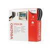 VELCROÂ® Brand Stick On Tape 20mm x 10m Black