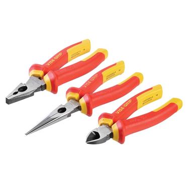VDE 3pc Plier Set