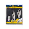 Curved Jaw Locking Pliers Set of 3 (5CR/7CR/10CR)