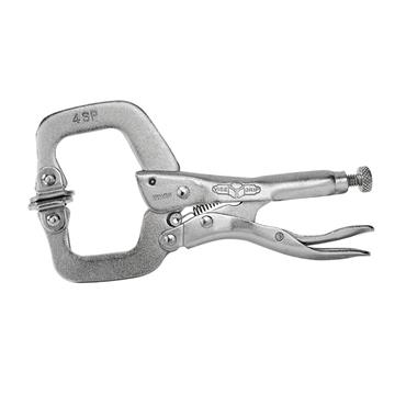 IRWIN VISE-GRIP C-CLAMP LOCKING 4" c/w SWIVEL PAD