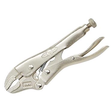 4WRC Curved Jaw Locking Pliers with Wire Cutter 100mm (4in)