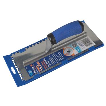 VITREX ADHESIVE TROWEL NOTCHED S/STEEL 6MM