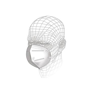 Fold Flat Respirator P1 (Pack 3)