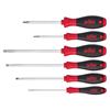 SoftFinishÂ® SL/PZ Screwdriver Set, 6 Piece