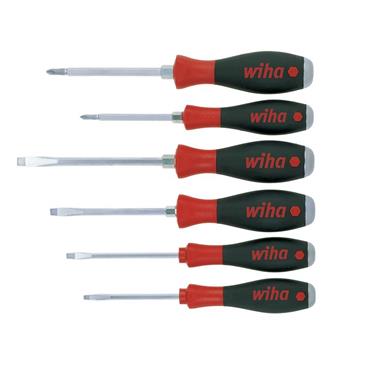 SoftFinishÂ® SL/PH Hex Blade Screwdriver Set, 7 Piece