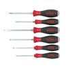 SoftFinishÂ® SL/PZ Hex Blade Screwdriver Set, 6 Piece