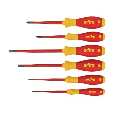 SoftFinishÂ® electric slimFix SL/PH Screwdriver Set, 6 Piece
