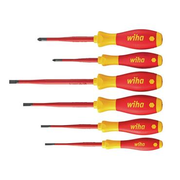SoftFinishÂ® electric slimFix SL/PZ Screwdriver Set, 6 Piece