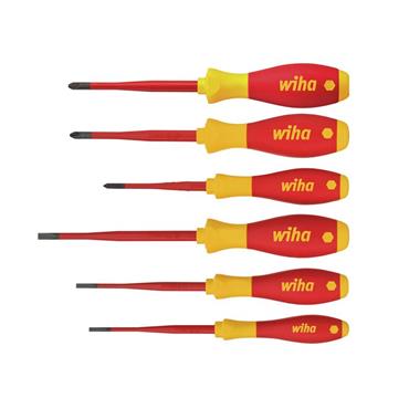 SoftFinishÂ® electric SL/PH/PZS Screwdriver Set, 6 Piece