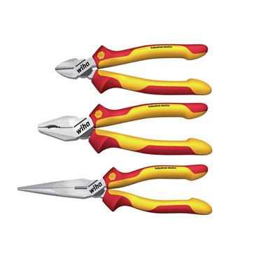 Industrial electric Pliers Set, 3 Piece